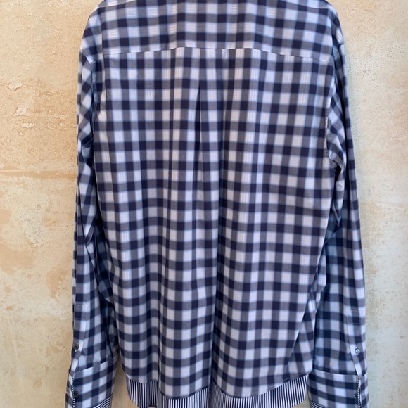 Solid homme layered button down shirt size 52 - Picture 3 of 3